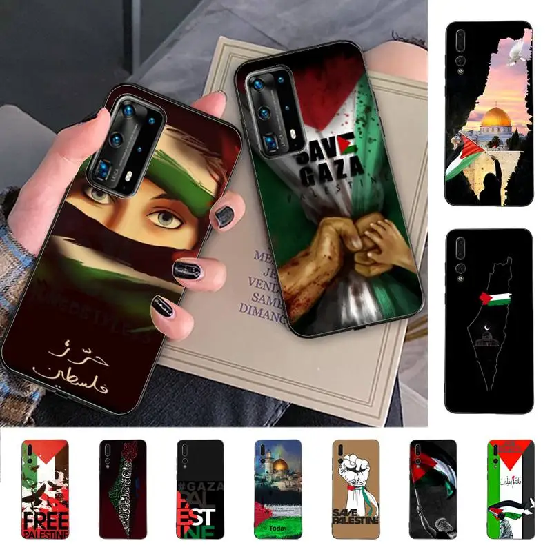 

Palestine flag Phone Case for Huawei P30 40 20 10 8 9 lite pro plus Psmart2019