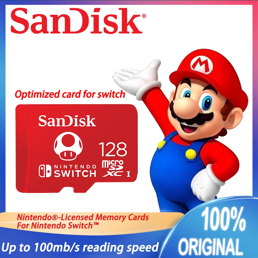 

SanDisk switch memory card game dedicated TF card game dedicated memory card Nintendo Switch authorized special expansion card