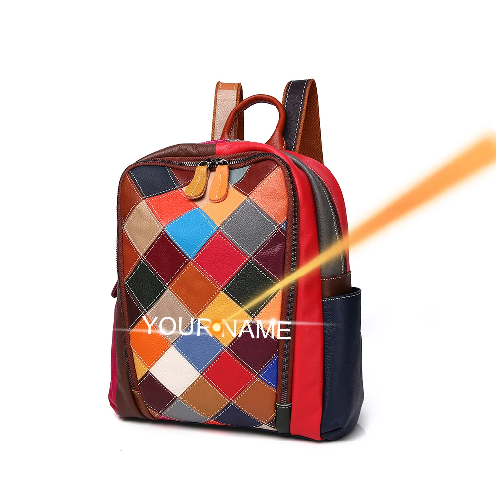 

Рюкзак женский из натуральной воловьей кожи, вместительный, 988