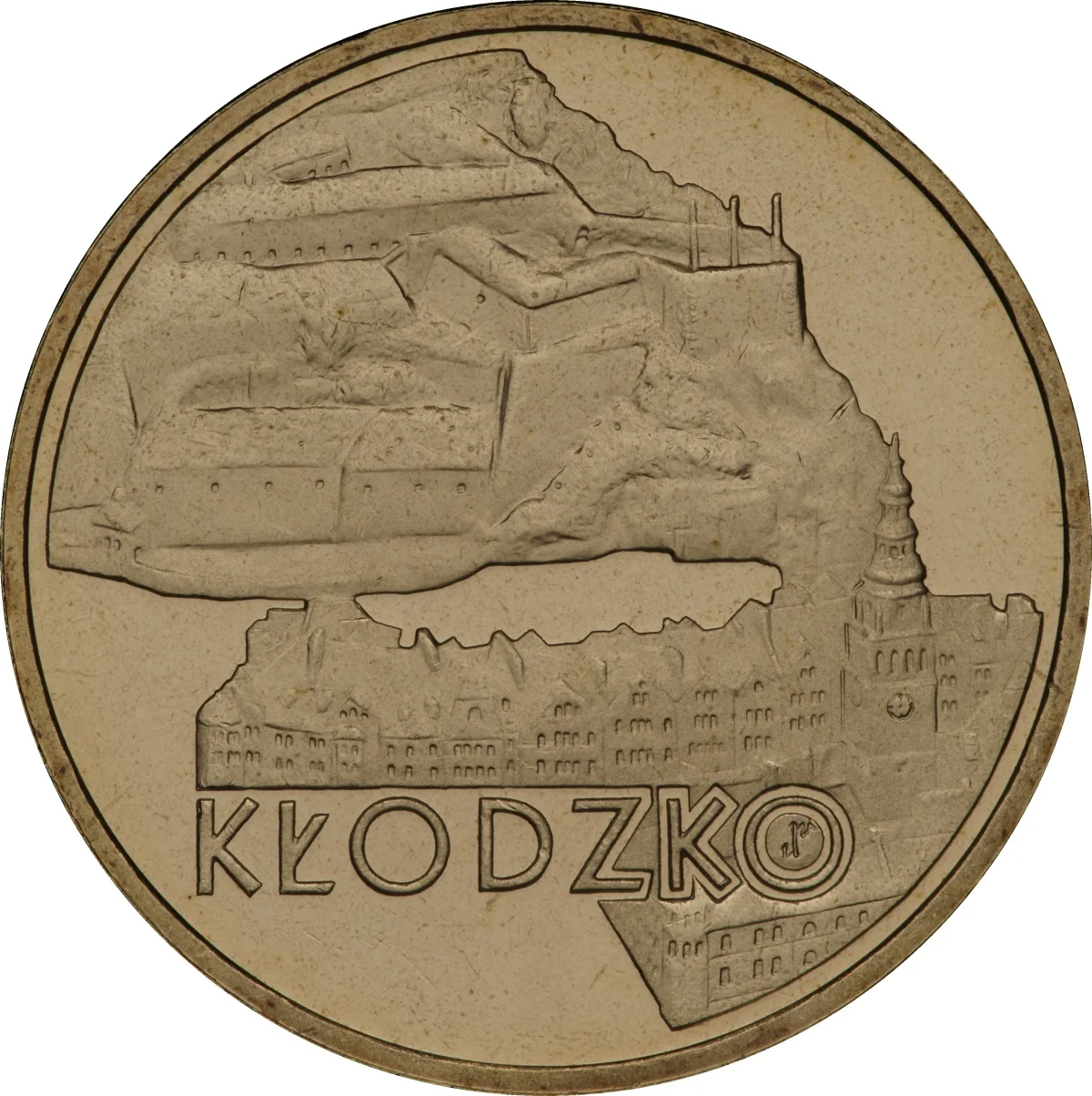 

Poland 2007 City Series-Kvozko 2 Zlotti Circulation Commemorative Coin100% Original
