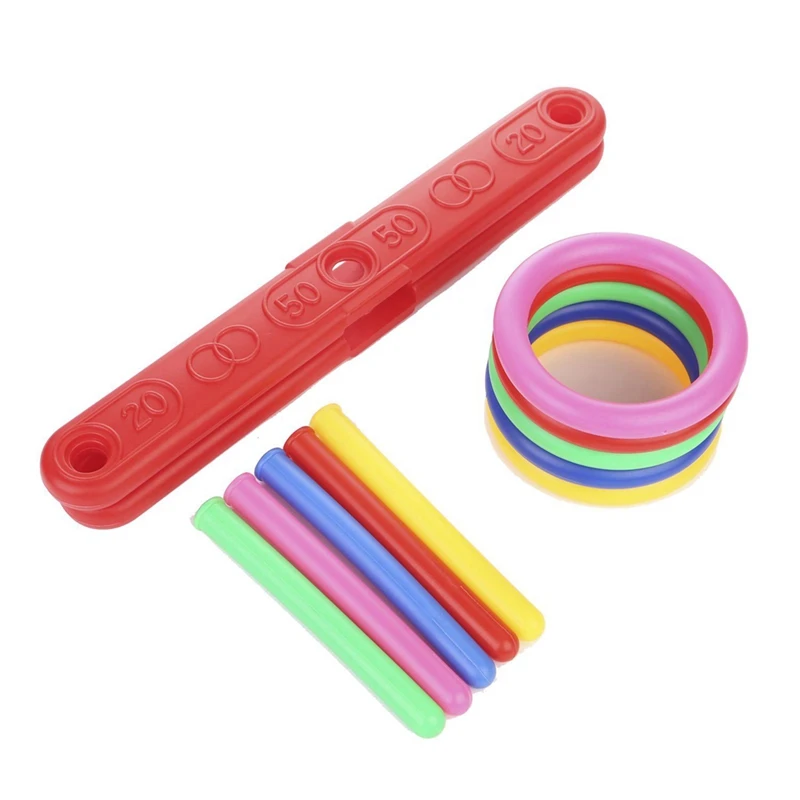 FBIL-2X кольцо бросить игра котик Hoopla набор цитаты Pegs веревка мишень Дети Сад