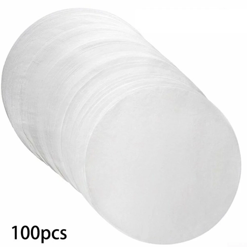 100 шт. бумага для выпечки антипригарная маслостойкая круглая фритюрницы буф хлеб