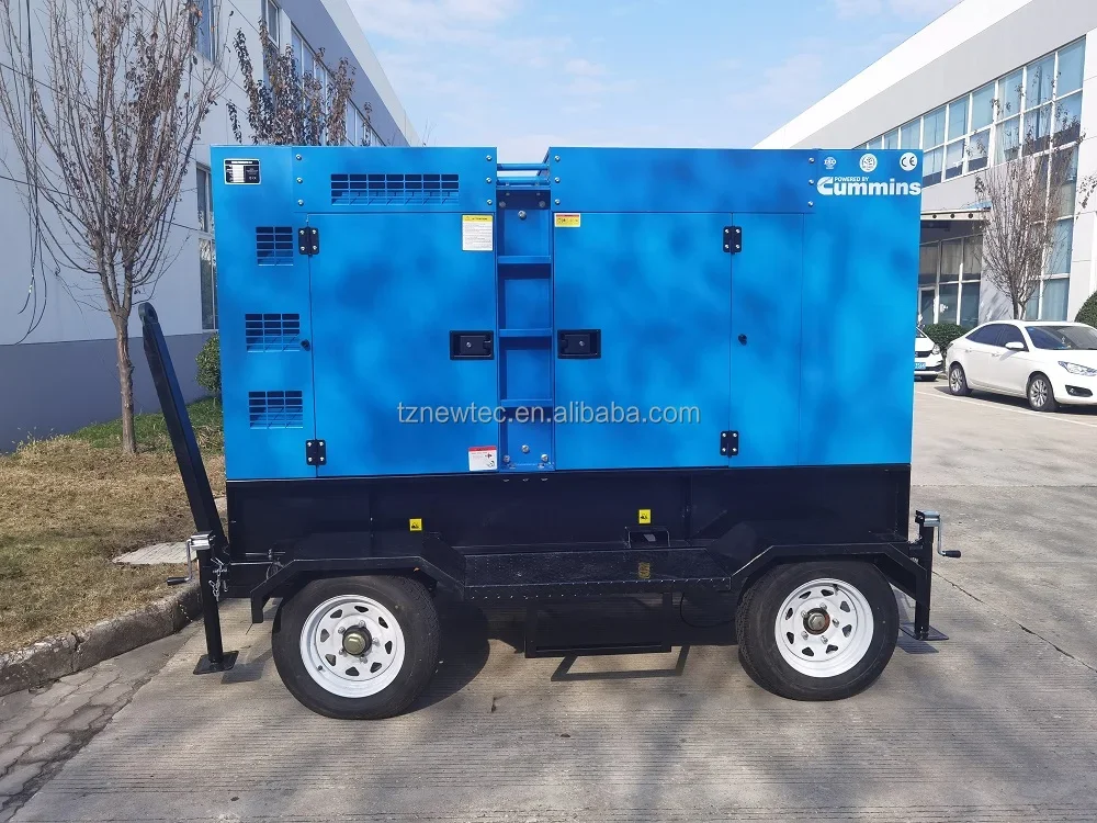 Дизельный генератор мощностью 80 кВт с клеммами для кемпинга OEM-логотип печатный