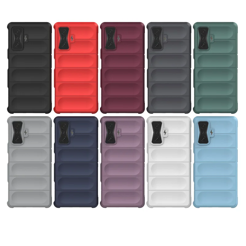 For Cover Poco F4 GT Case Xiaomi Poco F4 GT Capa New Luxury Shockproof Phone Back Anti-Drop Bumper Soft TPU For Cover Poco F4 GT