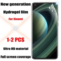hydrogel film screen protector for xiaomi mi 11 note 10 ultra 10t pro 9t 9 se 8 lite a2 lite a3 mix 3 protective film not glass