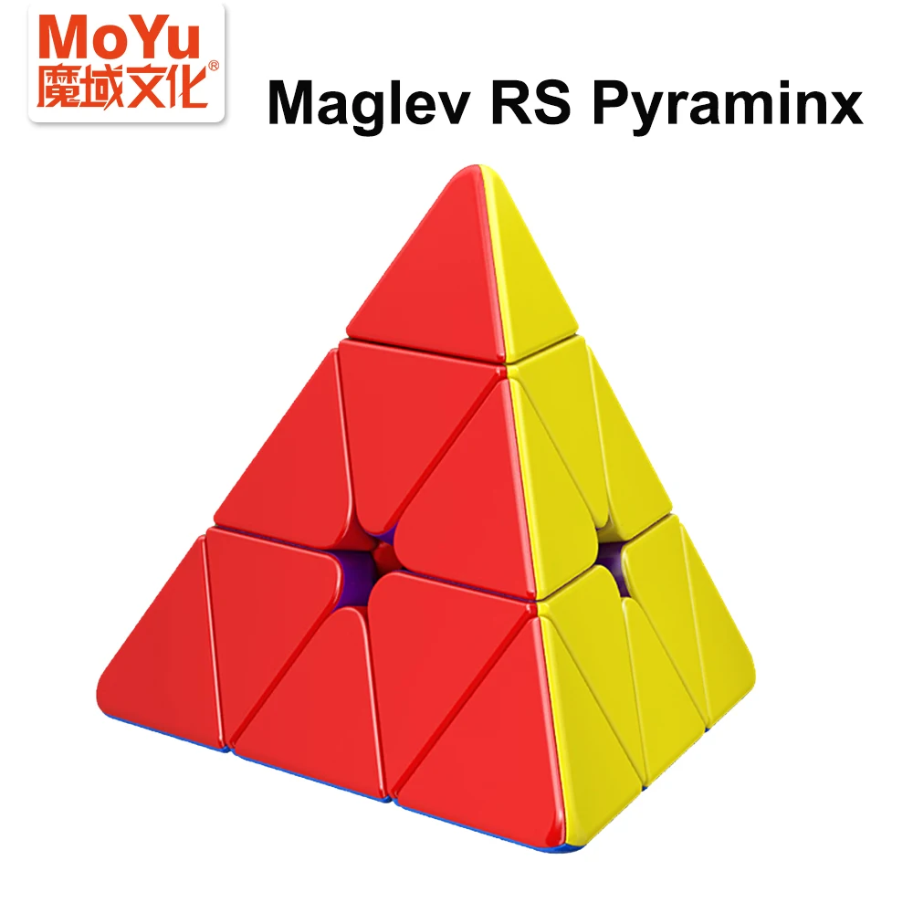 

MoYu RS 3x3x3 Maglev Pyramid Cube Professional Rubicks Magnetic Hungarian Triangle Speed Puzzle 3x3 Rubix Pyraminx Magico Cubo