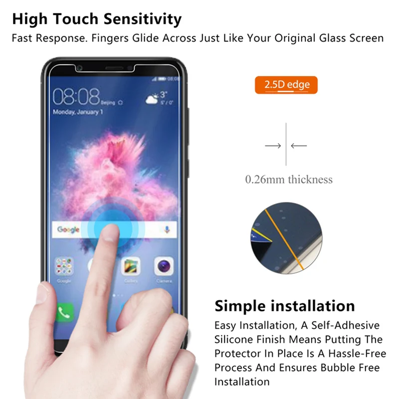 2pcs 9h hard protective filmtoughed tempered glass for huawei mate 20 lite 10 pro 9 8 7 clear screen protector for huawei mate s free global shipping