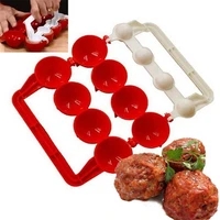 diy meatball maker mold manual making fish beef balls croquette for kitchen self stuffing food cooking accessories gadgets new