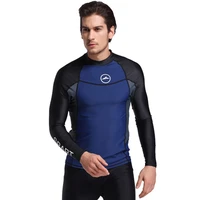 mens long sleeve beach quick dry swimming t shirt uv protection fashion surfing top water sports snorkeling surfing t shirt top