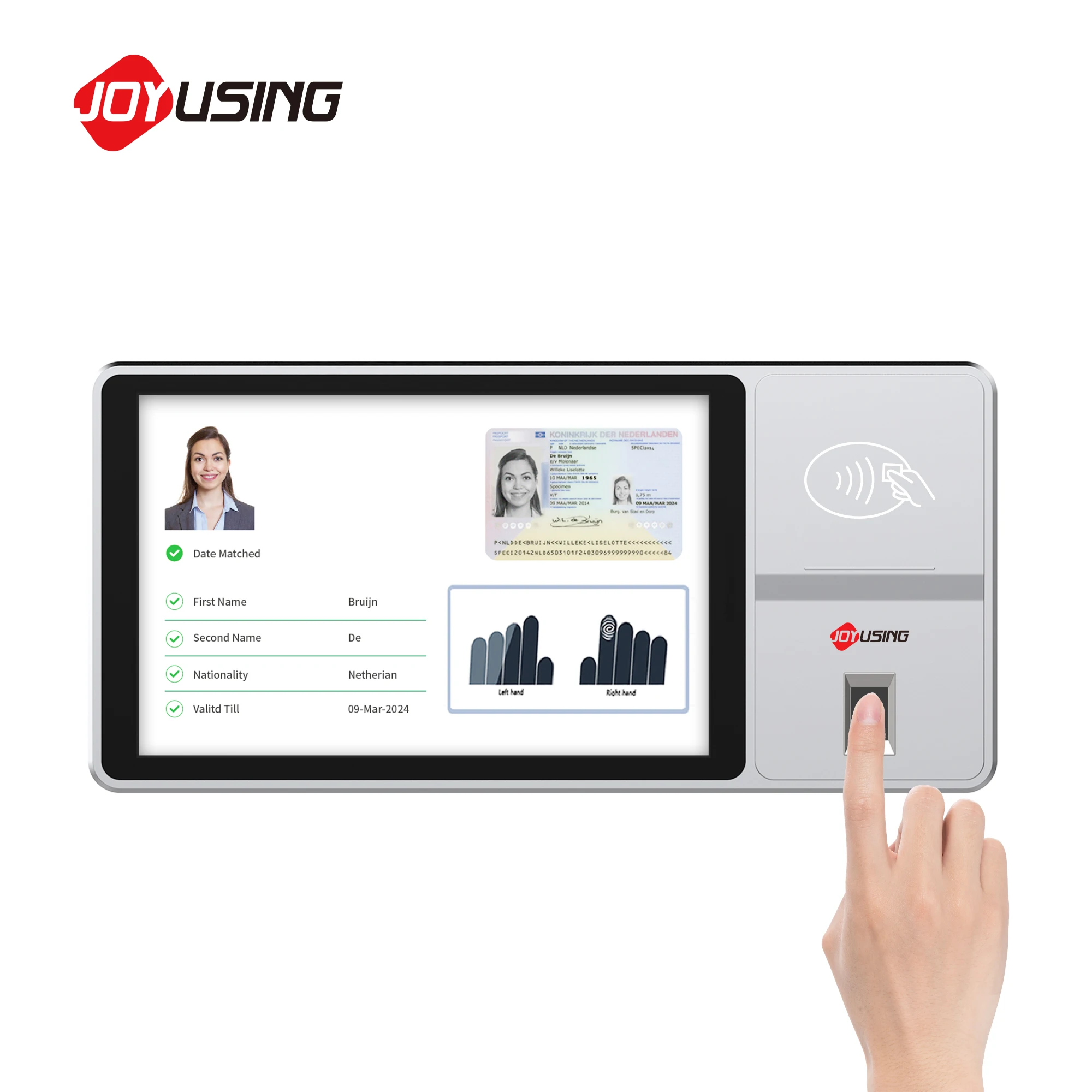 SigLite Slim Электронный блокнот для подписи с большим экраном 10-дюймовый блок захвата