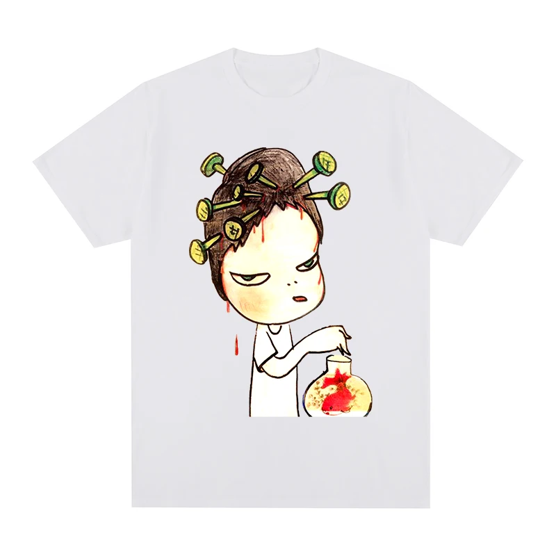 

Yoshitomo Nara View Goldfish Cute T-shirt Cotton Men New TEE TSHIRT Womens Tops