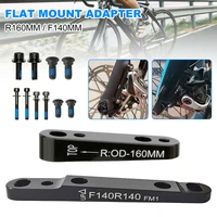 flat mount disc brake adapter road bike disc brake adapter frontrear aluminum alloy 140 or 160 reversible for 140mm 160mm