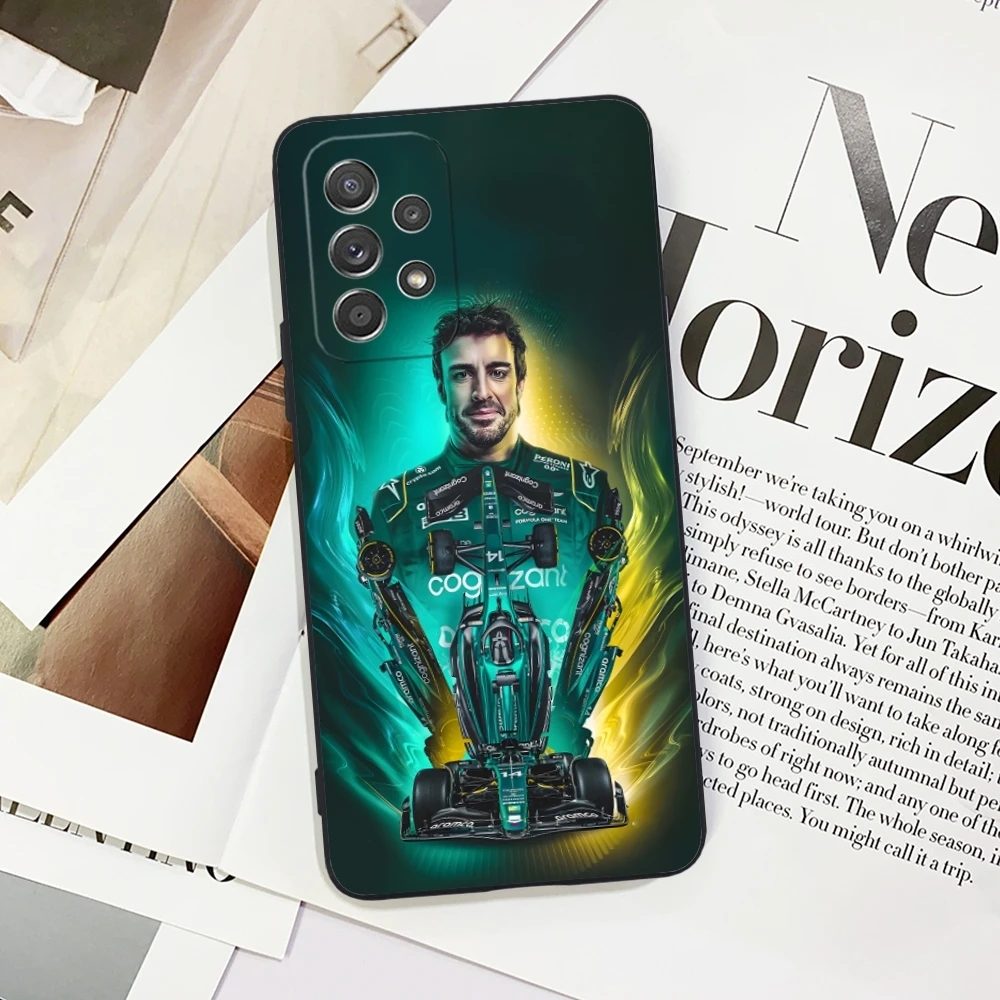 F1 Фернандо Алонсо Чехол для мобильного телефона Samsung Galaxy A91 73 71 70 54 53 52 34 24 23 21 S 5G