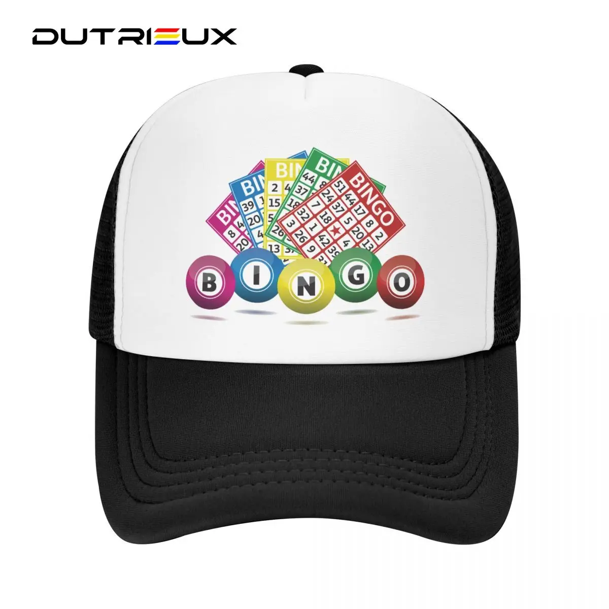 

Бейсболка dutrious, бейсболка для игры в бинго, для женщин и мужчин, дышащая Кепка-тракер, бейсболки для активного отдыха, кепки от солнца