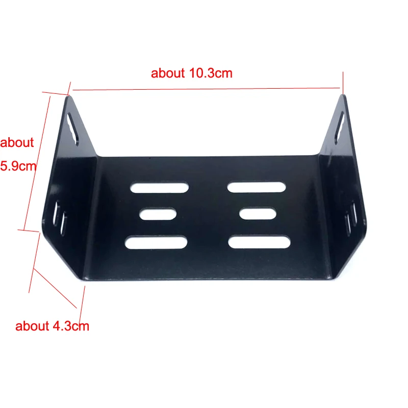 Set Mounting Bracket Holder with Screws for QYT KT-8900D KT8900D KT-8900R KT-7900D KT-8900 Mobile Car Radio Accessories