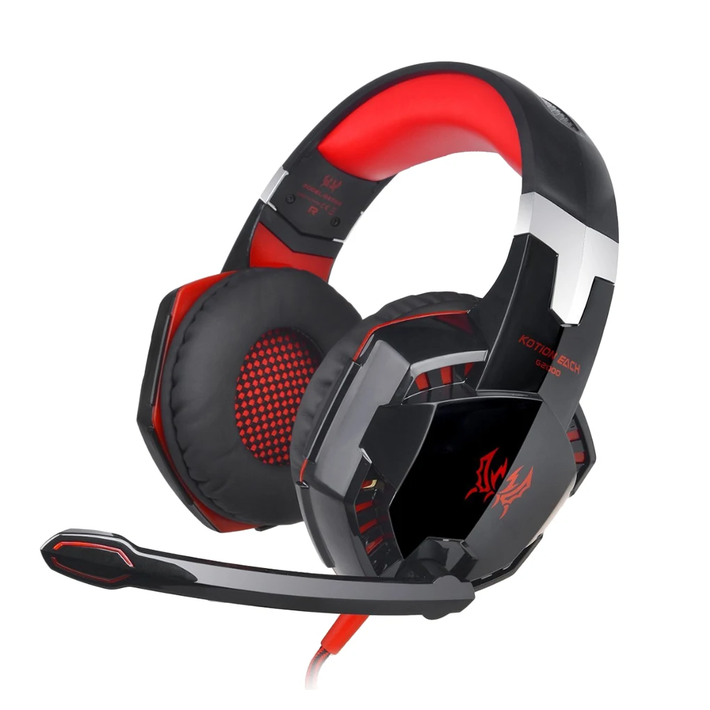 

Noise Cancelling Surround Stereo HiFi Gaming Headset with HD Mic for PC Games Computers Game Headphone,Blue