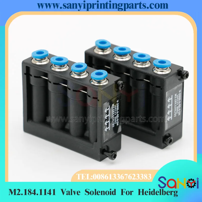 Высокое качество 1 шт. M2.184.1141 соленоид клапана V-2000-4-QS-4-SA для деталей печатной