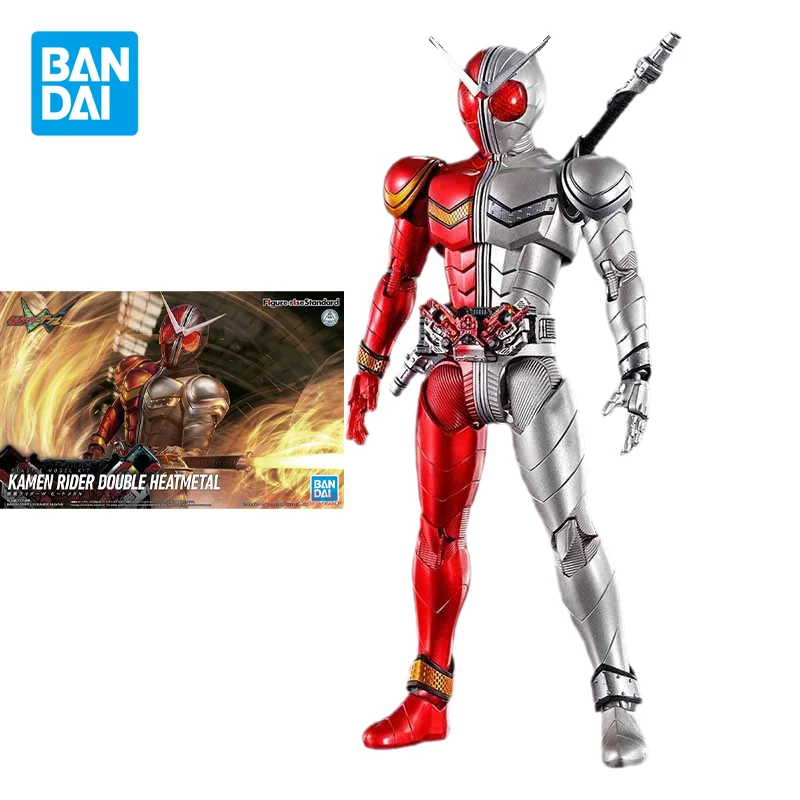 

Фигурка Bandai со стандартным подъемом, аниме экшн-фигурка KAMEN RIDER с двойной тепловой мукой, подарок для детей