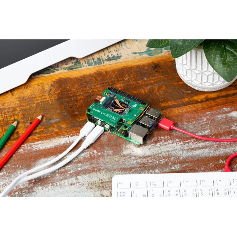 Raspberry Pi 5 официальная PCIe на M.2 NVMe SSD HAT + для
