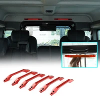 aluminum alloy roof grab handle for land rover defender 110 130 2004 2018 car roof grab handle trim defender car accessories