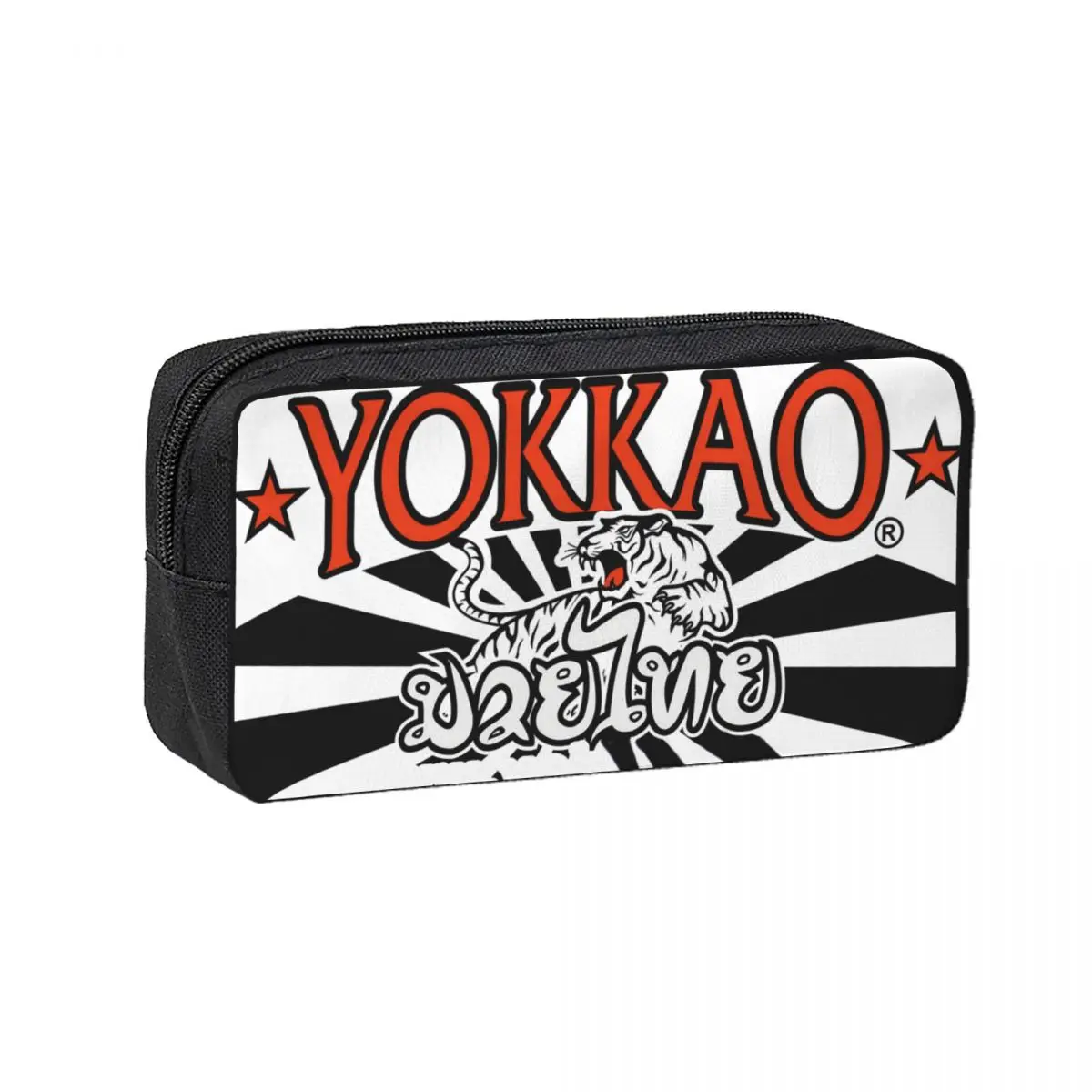 Фото Пеналы с логотипом Yokkao Muay Thai для студентов, школьные пеналы, сумки для ручек, пеналы большой вместимости, сумки для хранения канцелярских принадлежностей №1