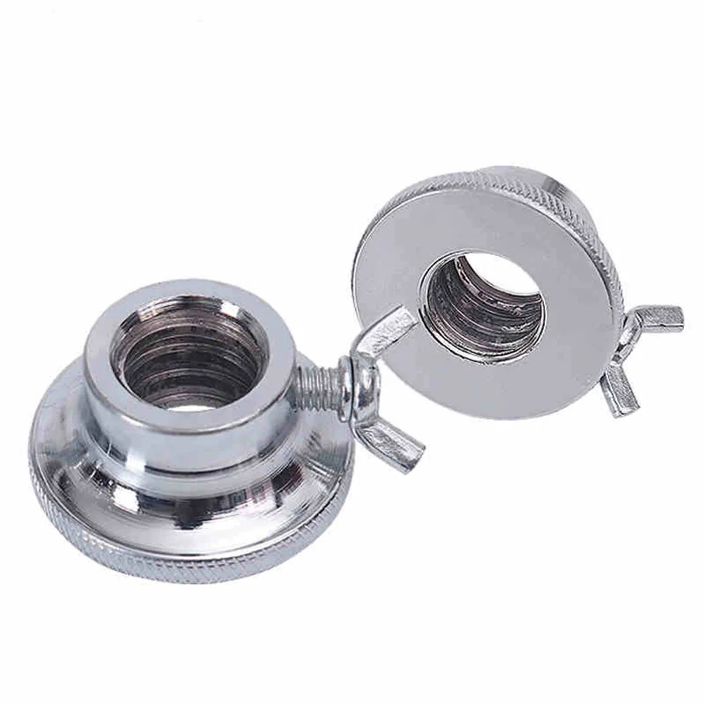 

2pcs Collars Dumbbell Screw Clamps for Barbell Dumbell Weight Lifting Silver 25mm
