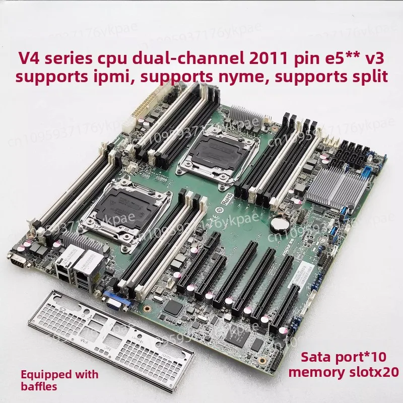 Материнская плата X99 X10DRL-I X10DRI DAI E5 V3V4 Домашняя бесшумная материнская плата E-ATX (art.: 3920cfcf36110) - 3920cfcf36110