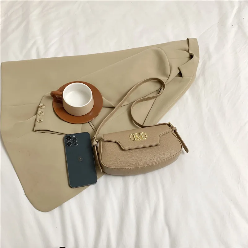 2023 New Casual Chain Crossbody Bags For Women Fashion Simple Shoulder Bag Ladies Designer Handbags Genuine Leather Messenger