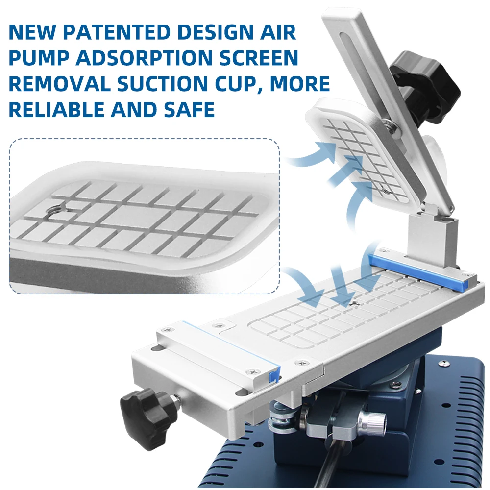 Разделитель экрана Kaisi 946 MAX Double Pump с поворотом, изогнутым отделением клея и без тепловой демонтажной ремонтировки.