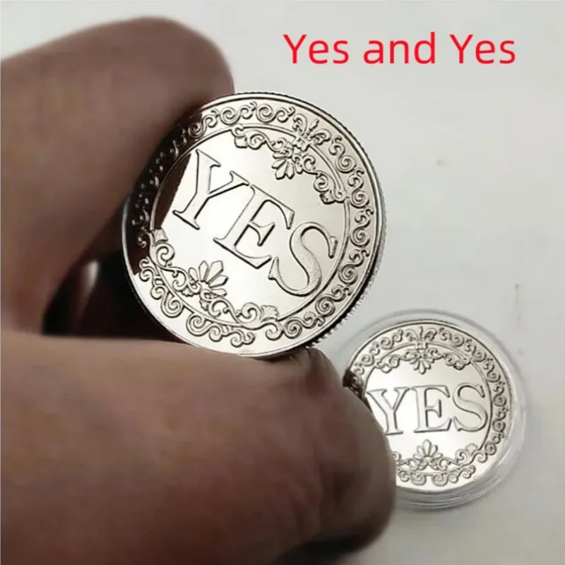 

Двухсторонняя памятная монета да, диаметр 25 мм