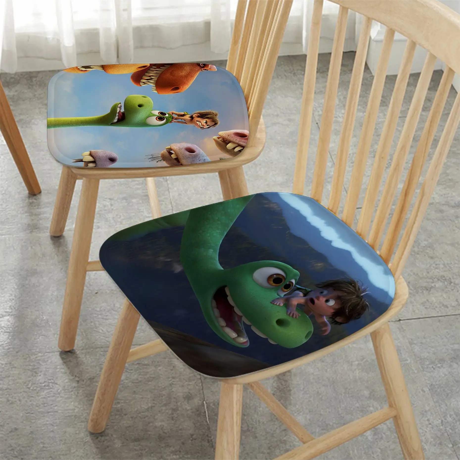 

Disney Pixar Movie Good Dinosaur Spot Dinosaur Round Meditation Cushion Stool Pad Dining Chair Tatami Seat Cushion Seat Mat