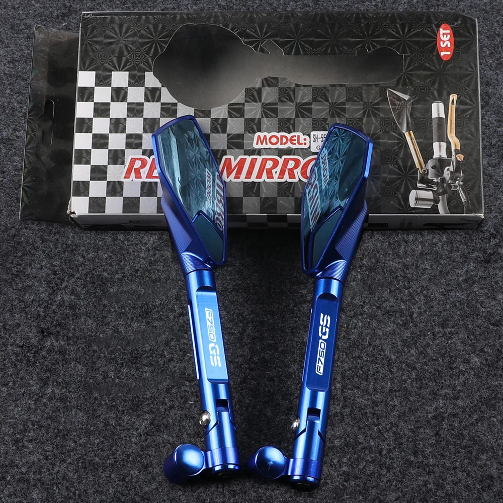 

For BMW F650CS SCARVER 2003-2004 F750GS ADV F700GS 2013-2017 Universal Motorcycle CNC Rear View Rearview Mirrors Side Mirror