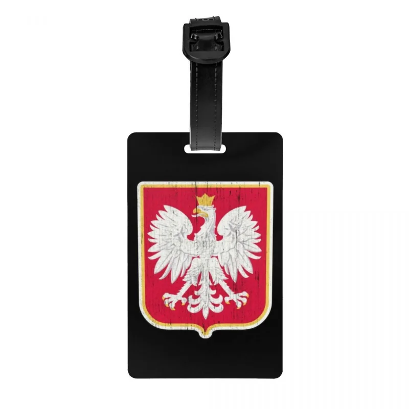 

Polska, ярлык для багажа с гербом, Орлом, для чемоданов, милый флаг Польши, ярлыки для багажа, личная Обложка, имя, удостоверение личности