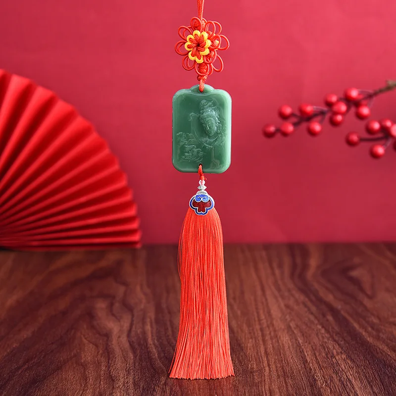 Lucky Knot Безопасная карта Автомобильный подвесной орнамент Автомобильная