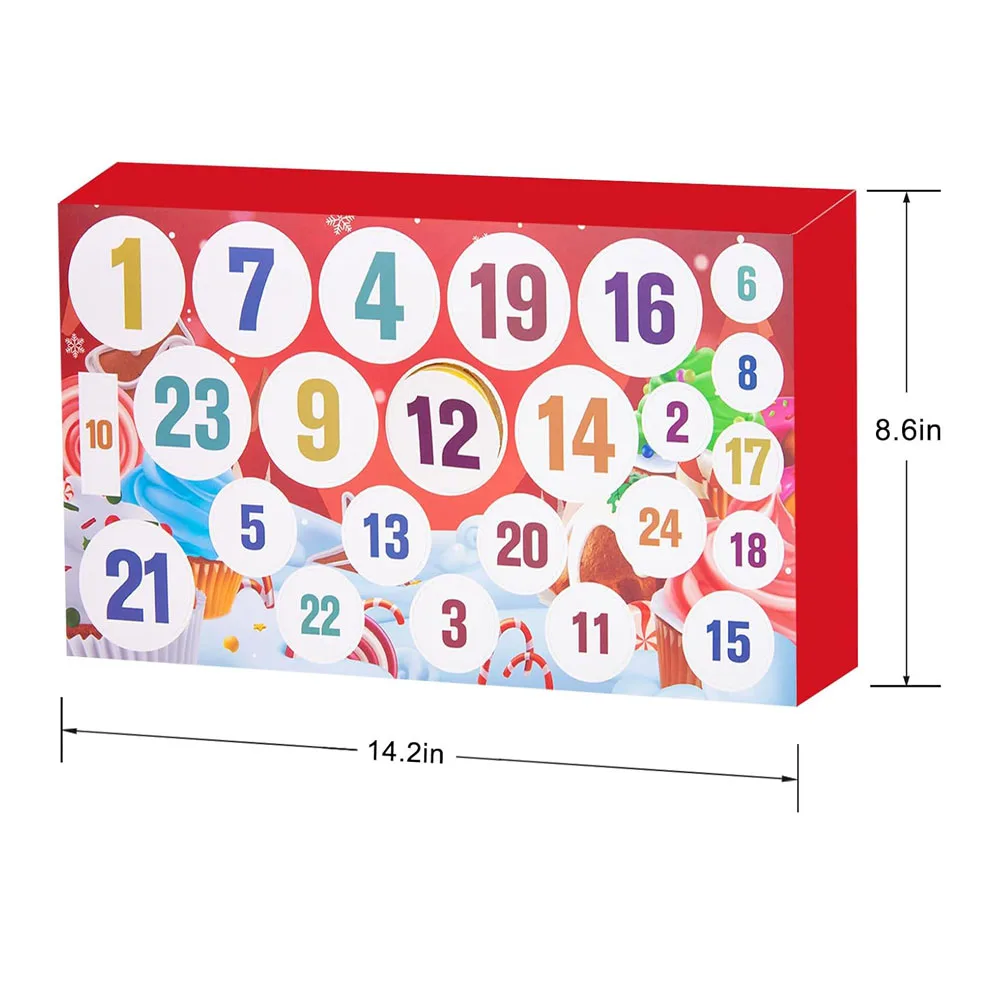 

Адвент-календарь слайм и подвески 24 дня