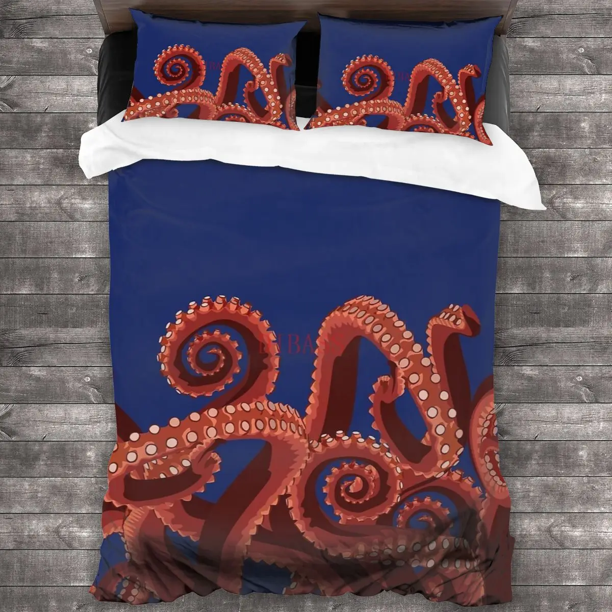 

Одеяло с 2 наволочками Ocopus Tentacles #4, мягкое одеяло размера King Size с застежкой-молнией