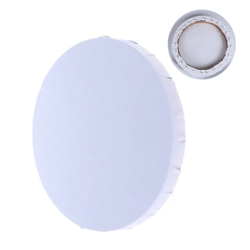 

1PC 10cm 15cm Mini White Blank White Stretched Artist Canvas Art Board Acrylic Oil Paint Children's Day gifts DIY Craft Supply