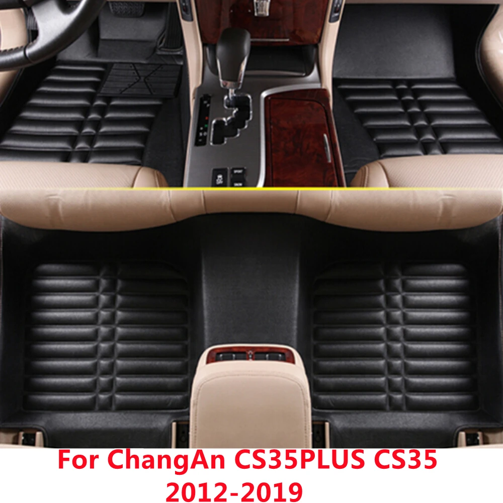 SJ 3D водонепроницаемый пользовательский автомобильный коврик для пола спереди и