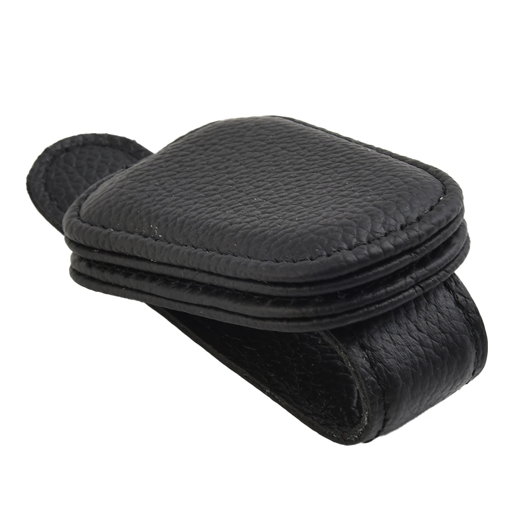 

Durable High Quality Replacement Useful Brand New Clip Part Leather Organizer Sun Visor Sunglasses Ticket Holder