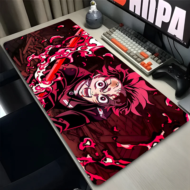 Коврик для мыши ноутбука аниме расширенный настольный коврик компьютерного