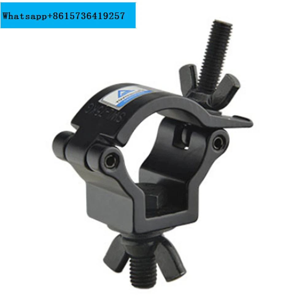 8 шт. 32-35 мм 75 кг чёрный/серебряный профессиональный сценический мини-крючок зажим