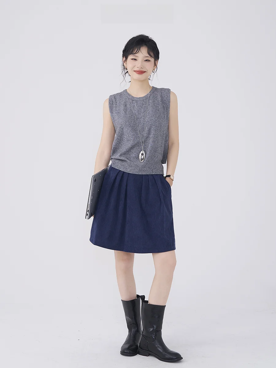 Hanada Showcase Htmeme Элегантный и простой ~ корейская серия с открытой талией на шнуровке