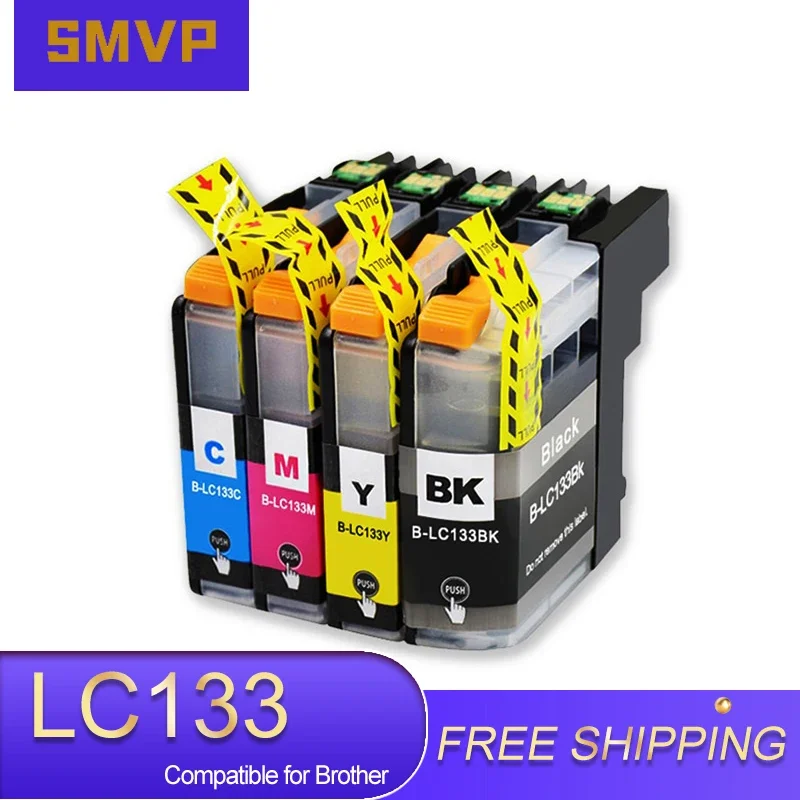 Фото Совместимый чернильный картридж LC133XL для принтеров Brother MFC-J245, J470DW, J475DW, J650DW, J870DW, DCP-J152W, J172W, J552DW, J752DW №1