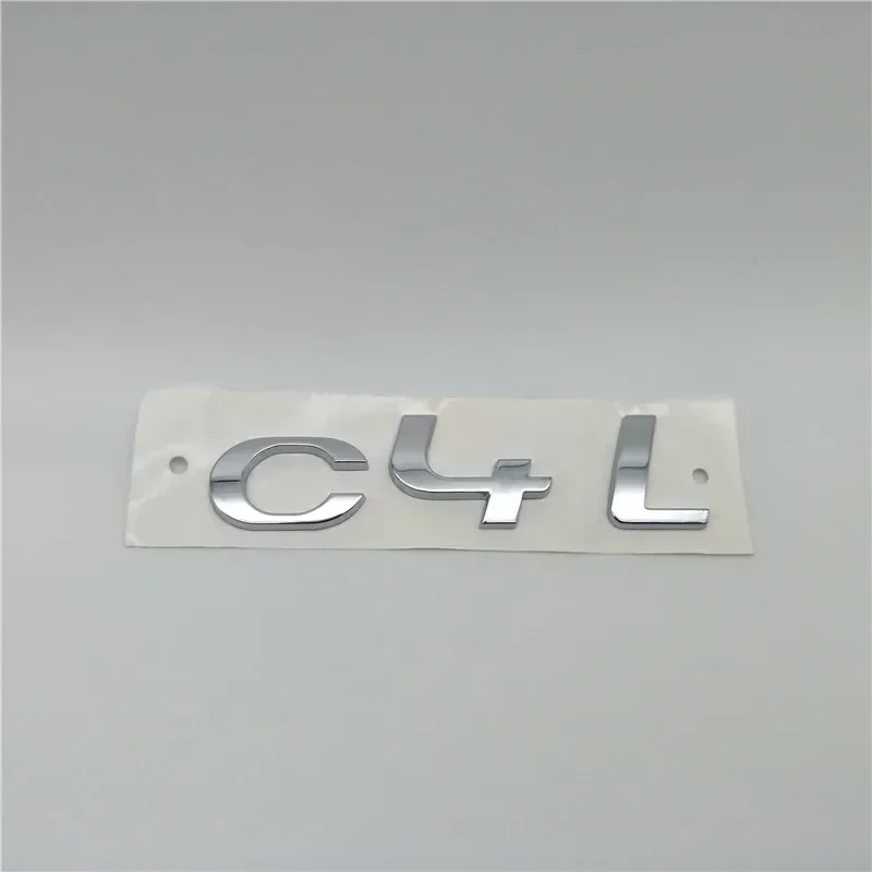 

Для C4 C4L эмблема автомобиля задняя крышка багажника логотип табличка наклейки