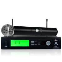 professional wireless microphone l 24 karaoke microphone with b 58 handheld microfono
