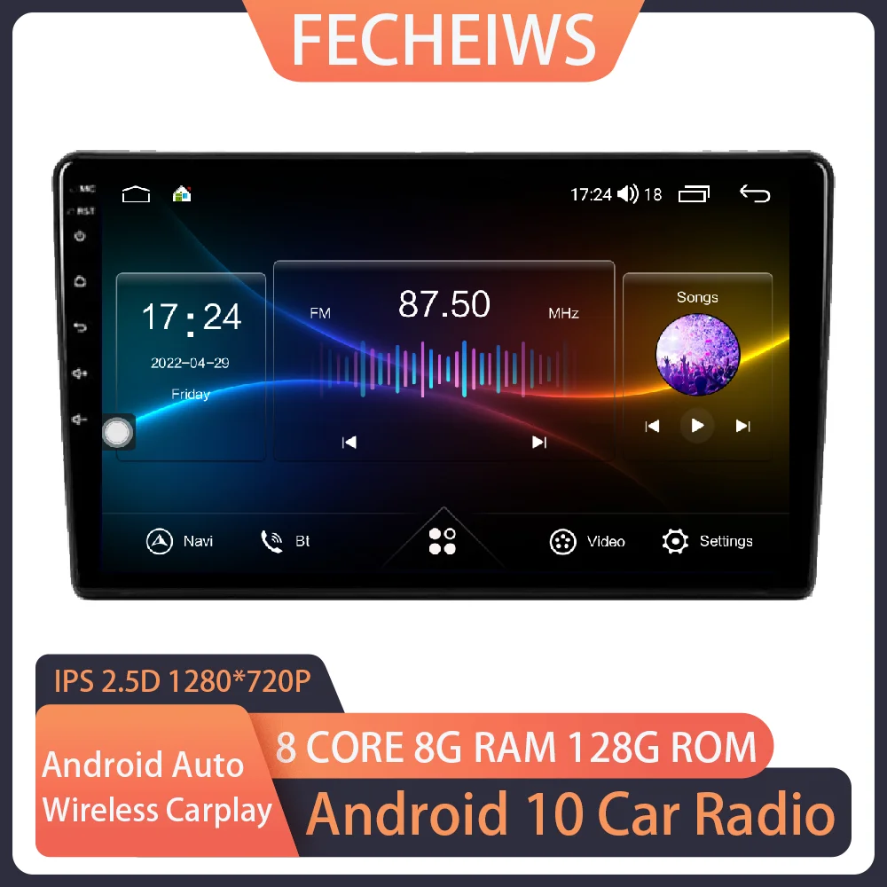 

9 Inch Android 10 For Citroen Berlingo 2008 - 2019 Car Radio No 2din Multimedia Player ADAS RDS DSP SWC WIFI Video 4G BT AHD