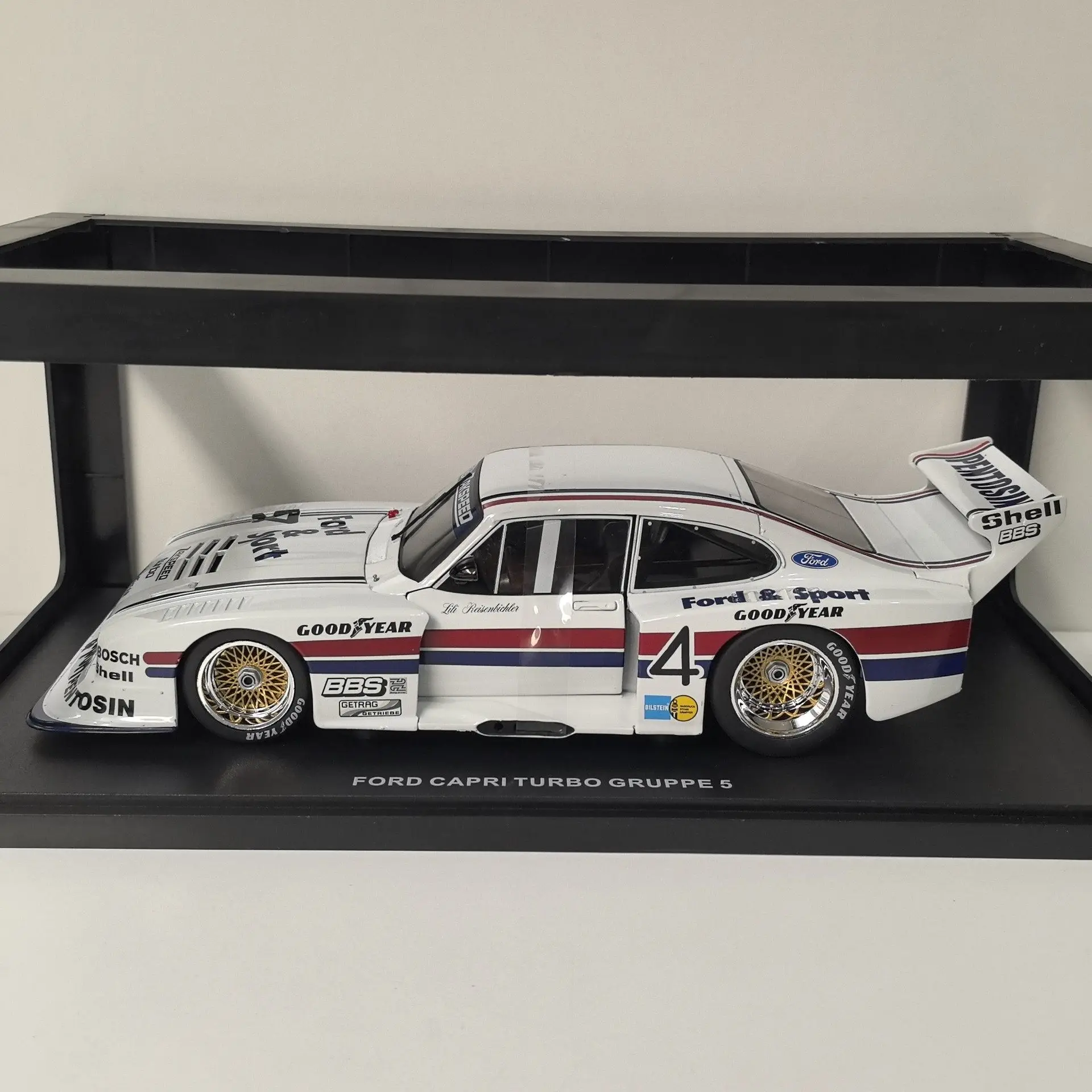 Фото Литой под давлением WERK83 Масштаб 1/18 FORD CAPRI # 4-модель автомобиля Ford Racing Car V7 из сплава №2