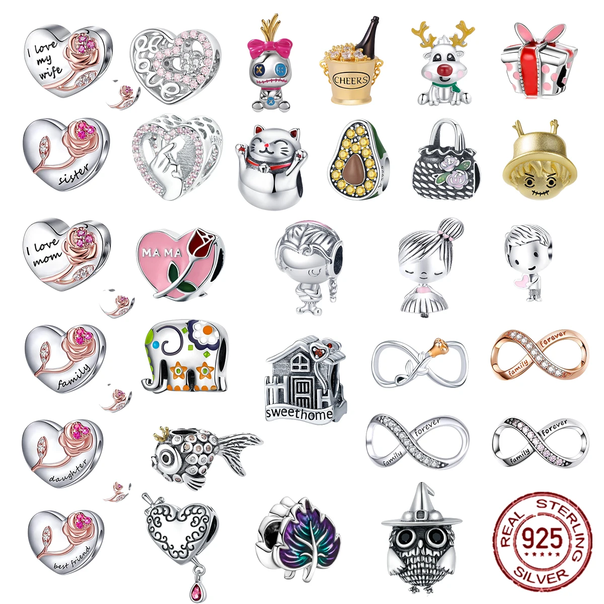 

Подвеска в виде воздушного шара из серебра 925 пробы