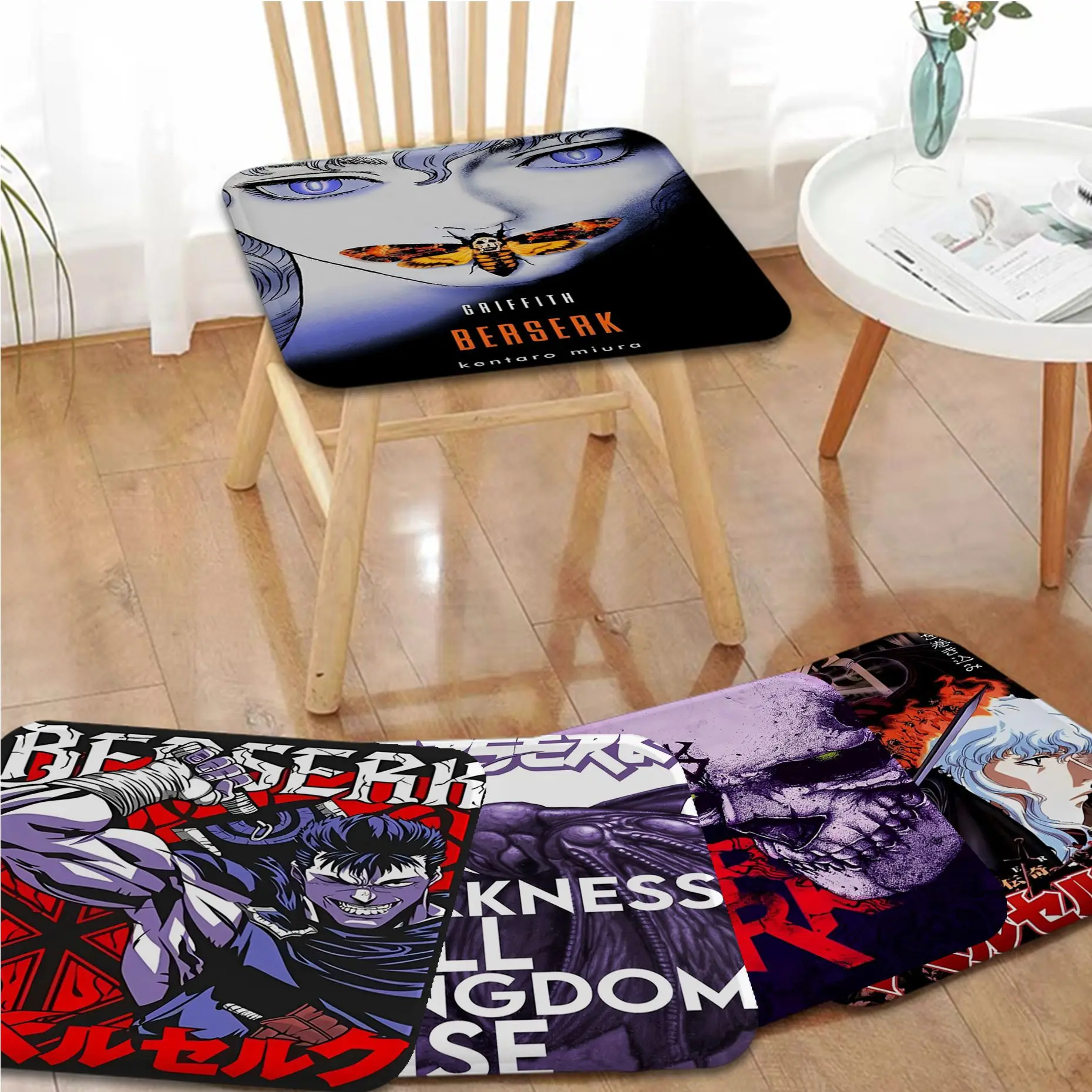 Квадратный Искусственный Стул Kentaro Miura Berserk 40x40 См Декоративная Подушка С Татами