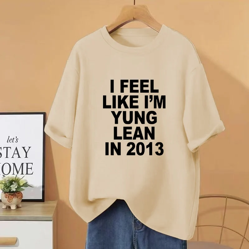 Футболка с коротким рукавом и надписью &quotI'm Yung Lean in 2013&quot